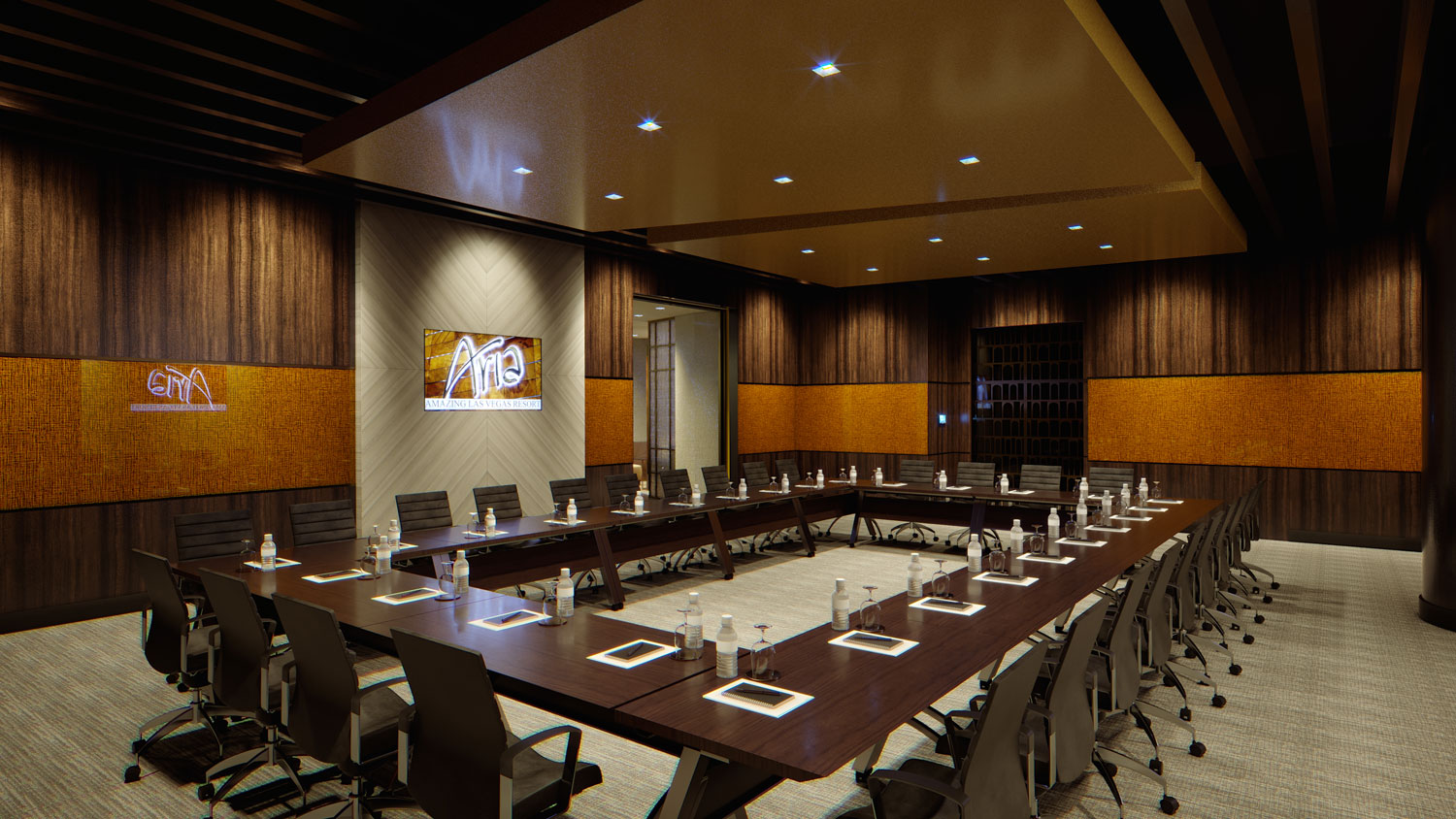 Aria Casino Resort - Board Room Concept