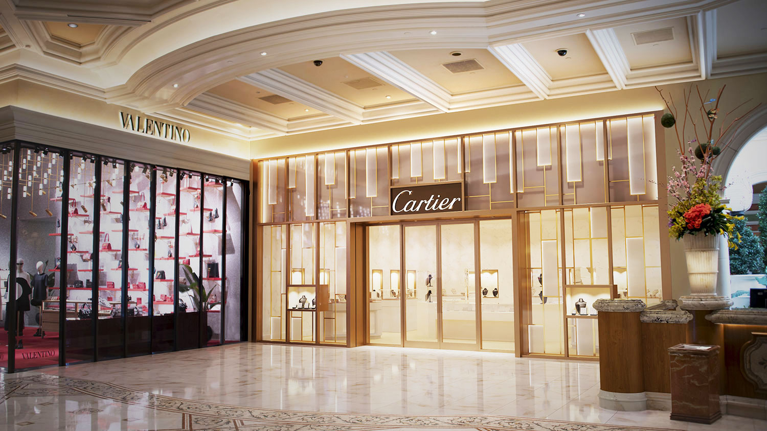 Bellagio Las Vegas - Lobby Retail Concept